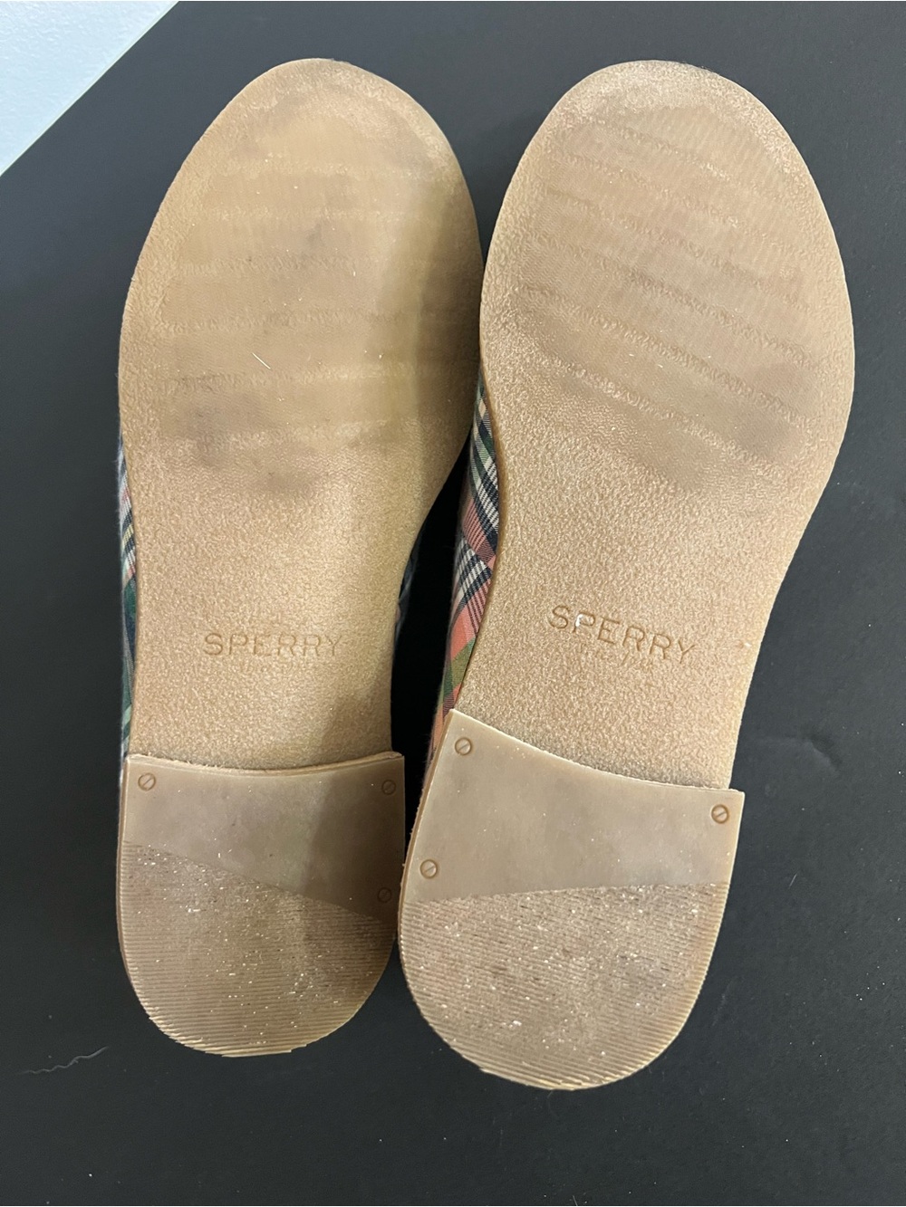 Sperry Women’s Multicolor Plaid Slip-On Flats - Picture 5 of 5